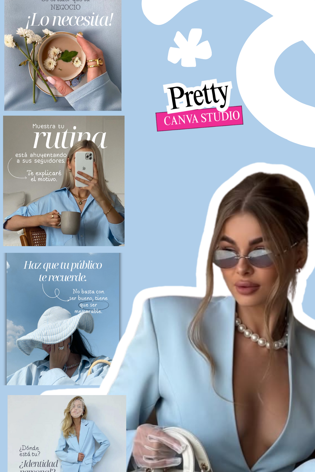 Feed Sky Blue · Canva